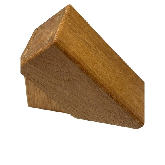 Cutco 4 Slot Wooden Knife Block - Made in USA - Picture 6 of 11